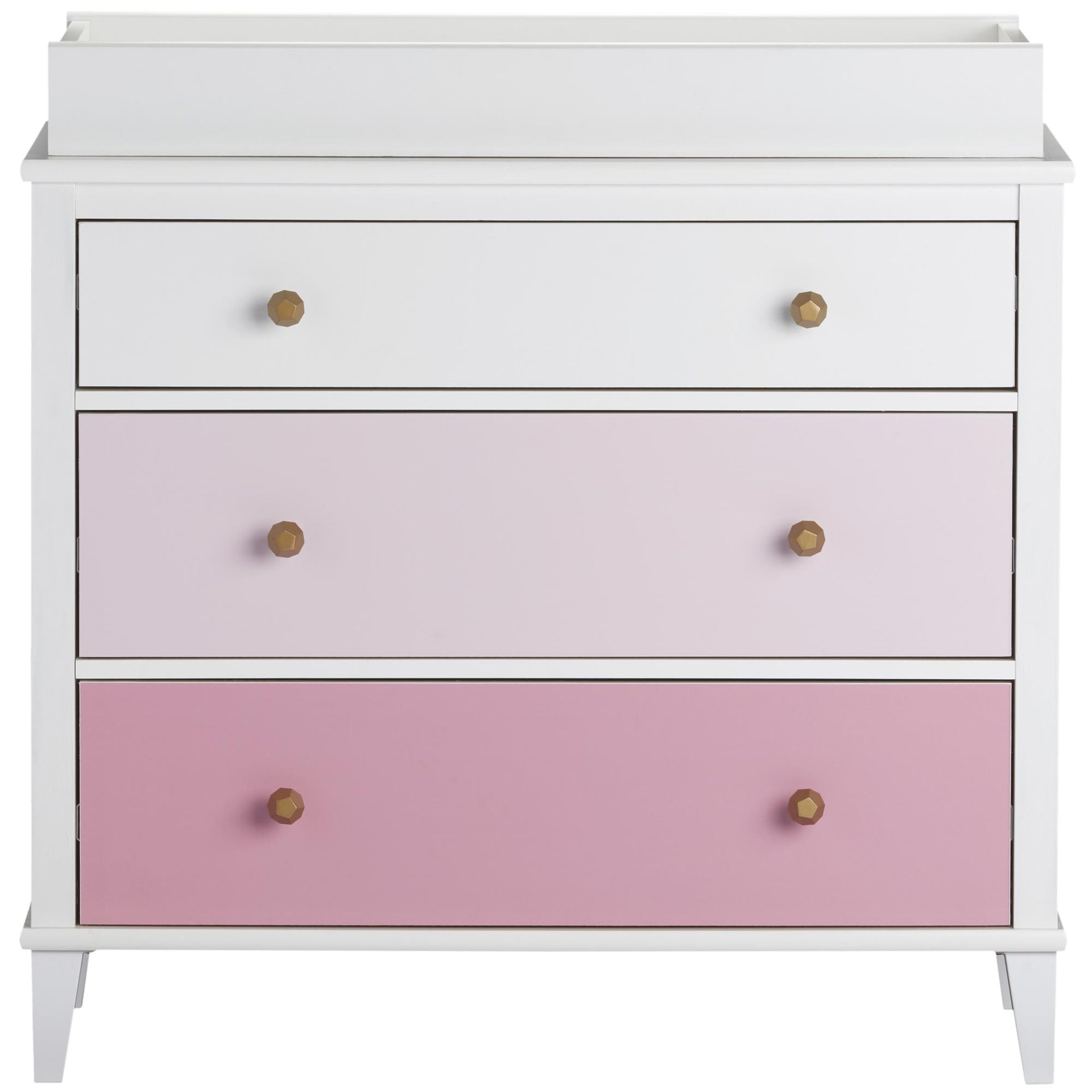 Monarch Hill Poppy 3 Drawer Changing Table - Pink