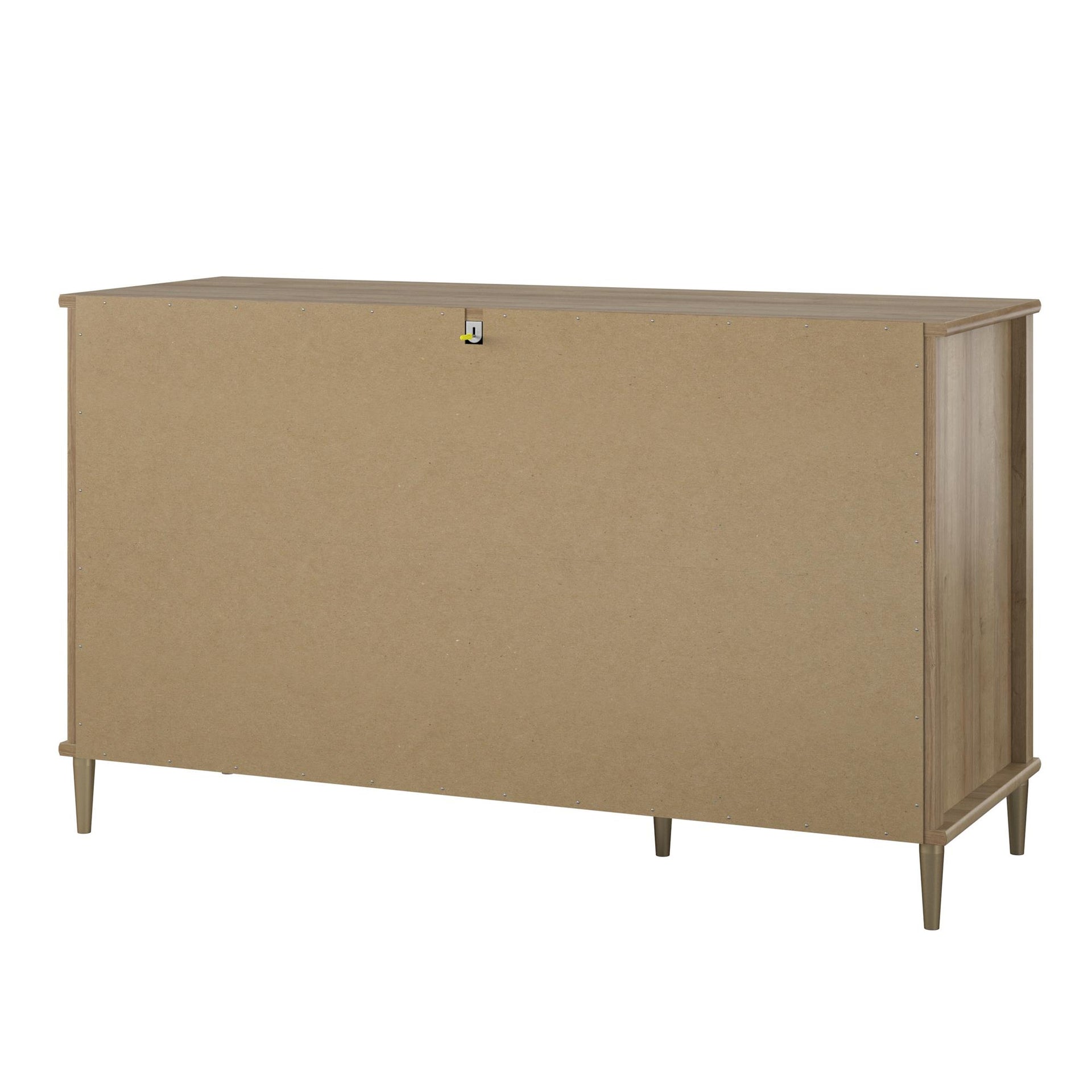 Shiloh Wide Convertible 6 Drawer Dresser - Natural
