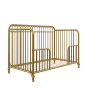 Little Seeds Raven 3-in-1 Metal Crib - Gold