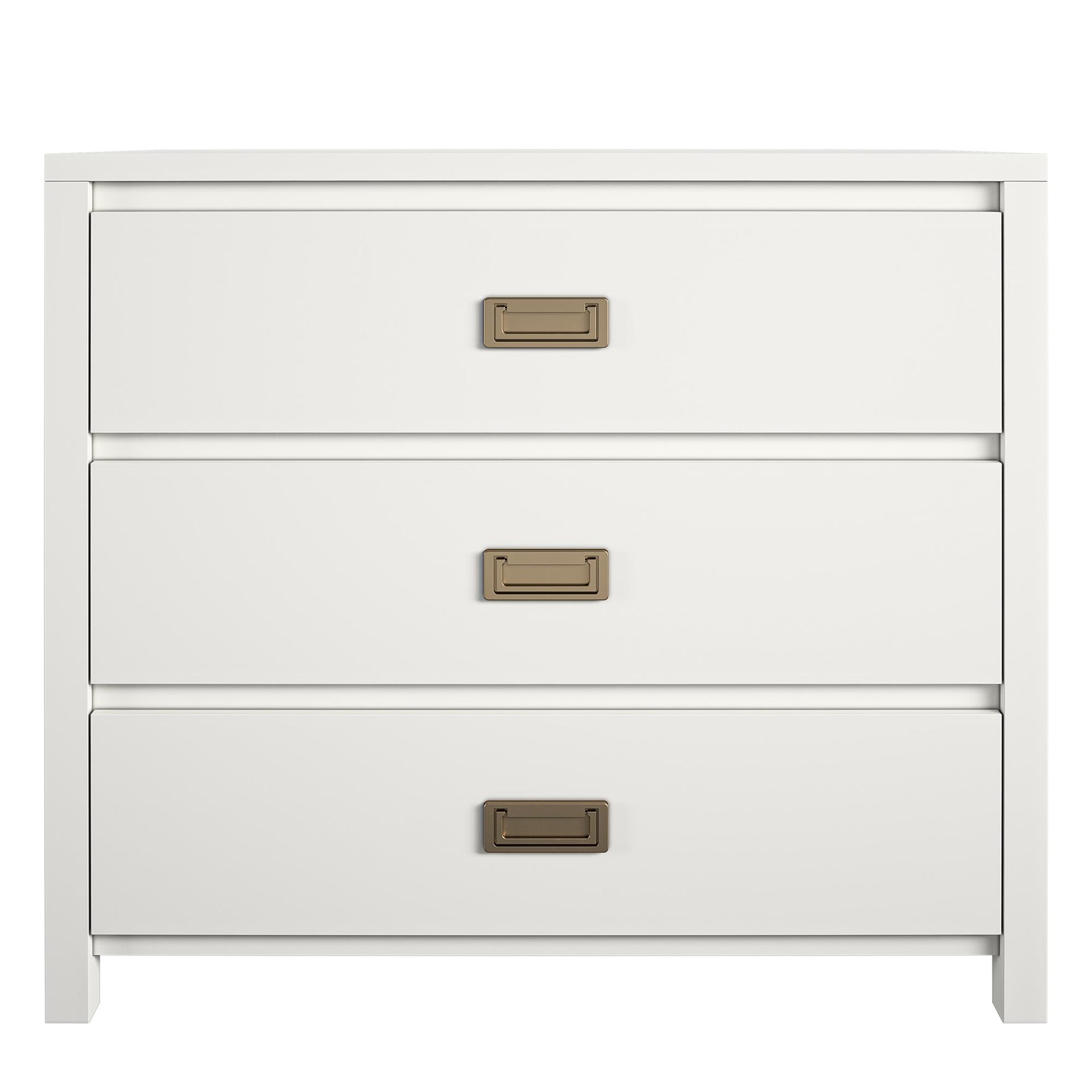 Monarch Hill Haven 3 Drawer Kids’ Dresser - White