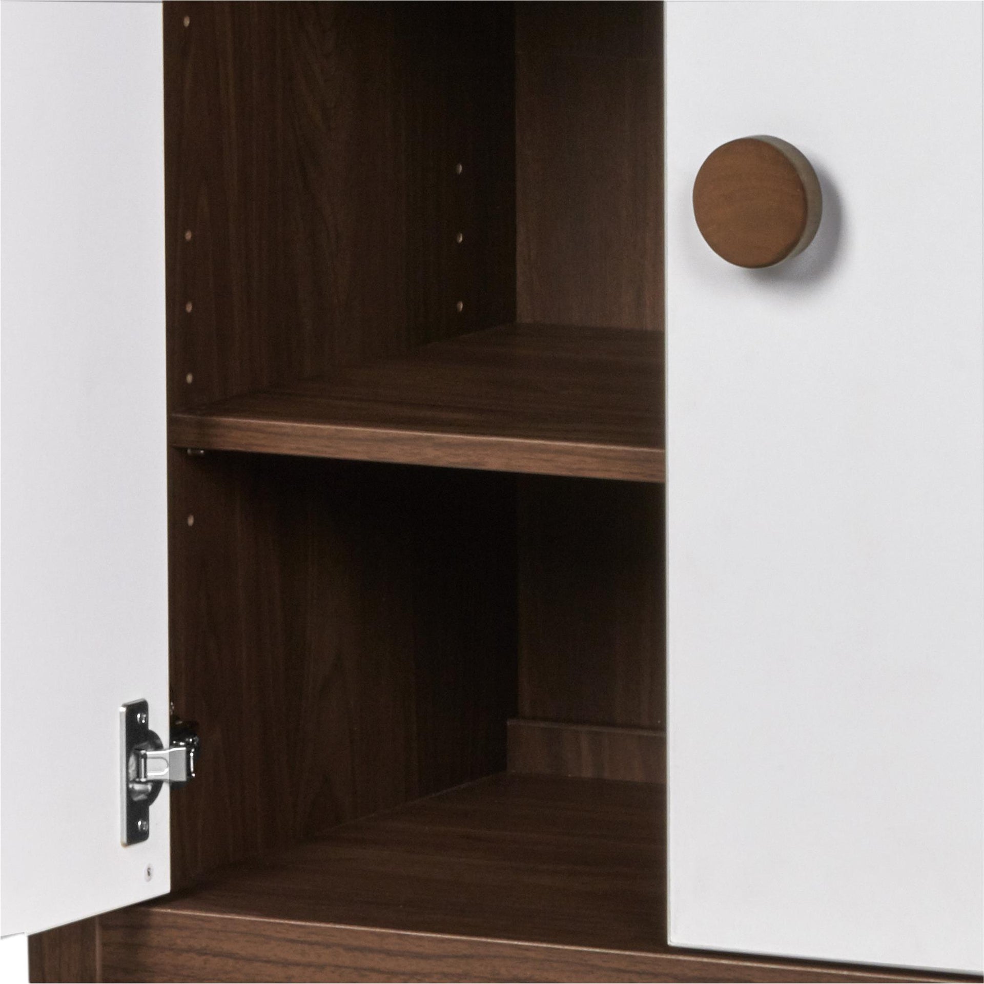 Sierra Ridge Terra Modular Bookcase with Drawers - White