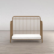 Little Seeds Ivy 3-in-1 Convertible Metal Crib - Gold