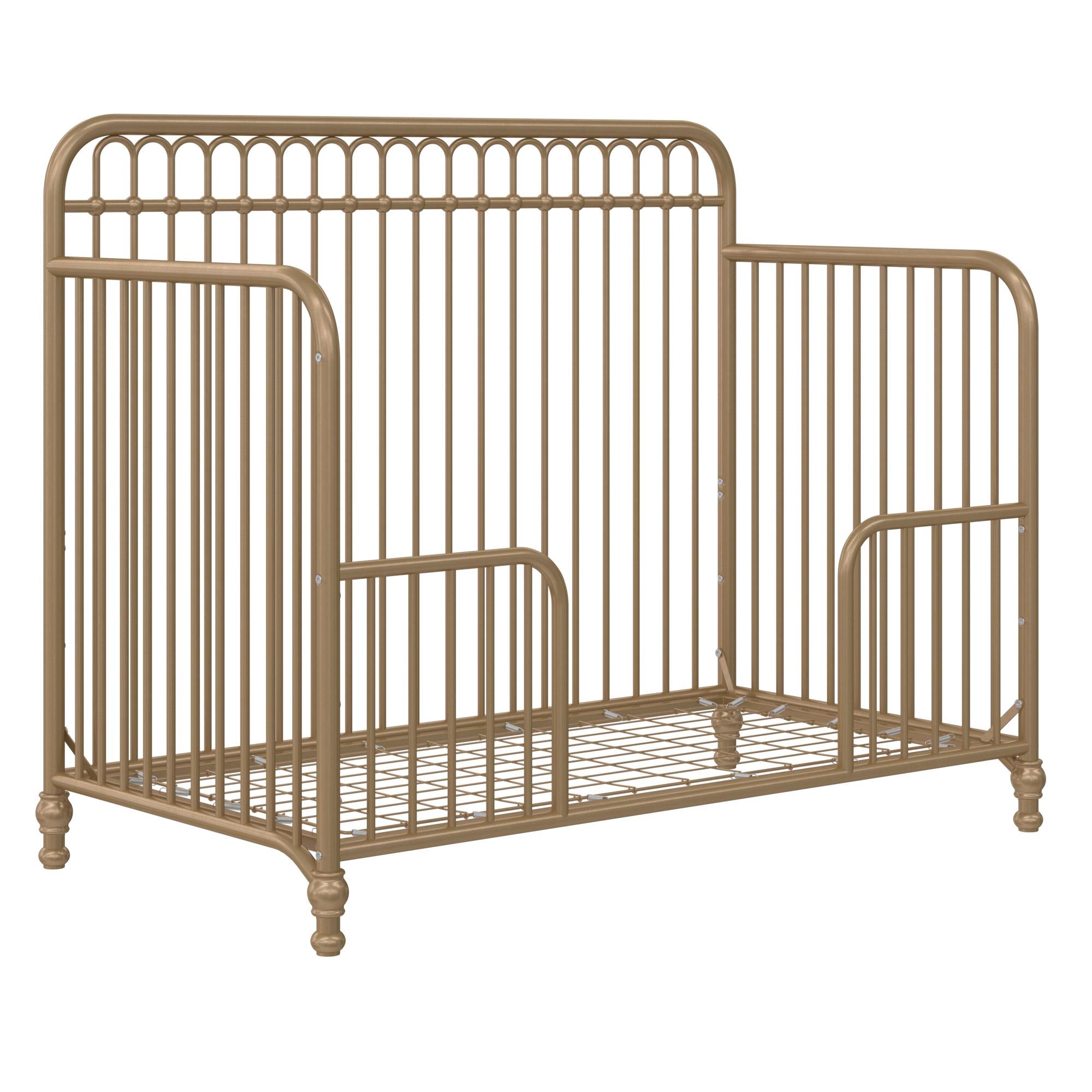 Little Seeds Ivy 3 in 1 Convertible Metal Crib