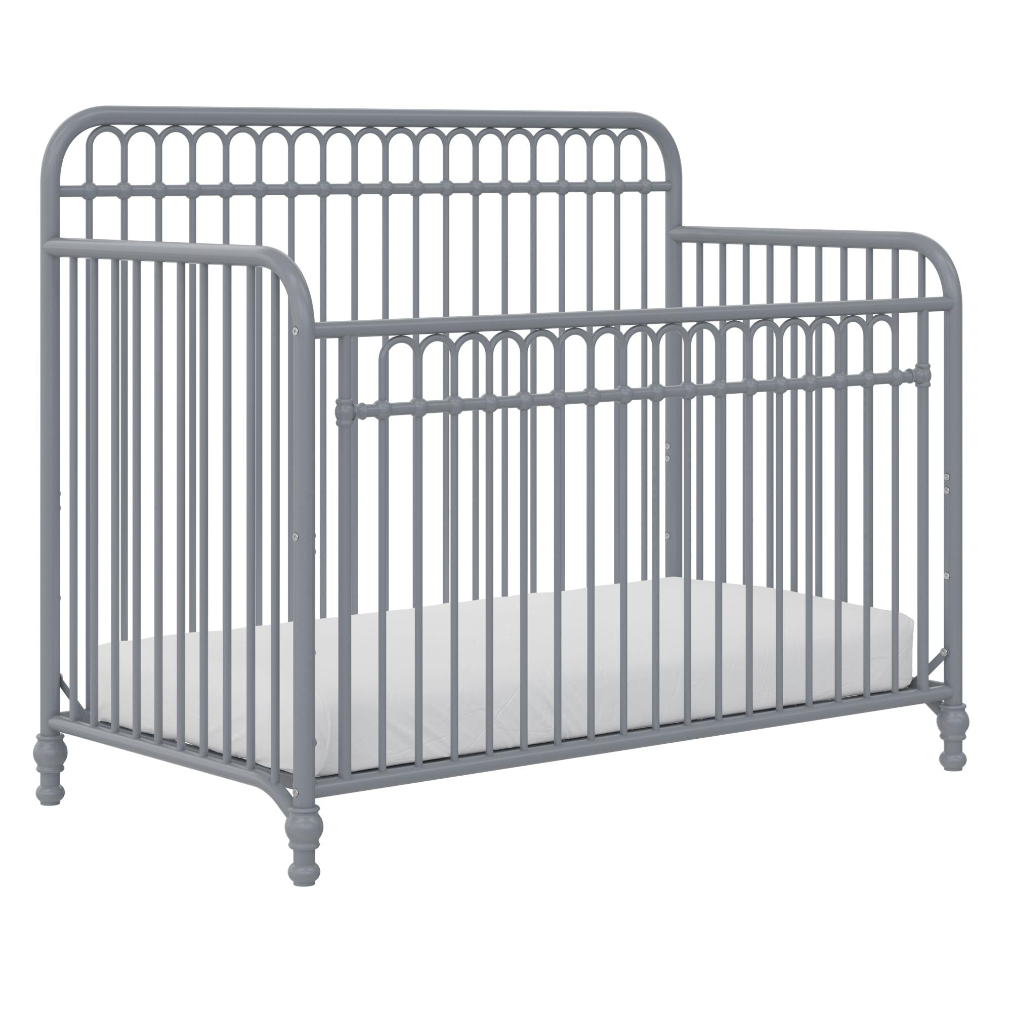 White metal convertible crib hotsell