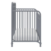 Little Seeds Ivy 3-in-1 Convertible Metal Crib - Dove Gray