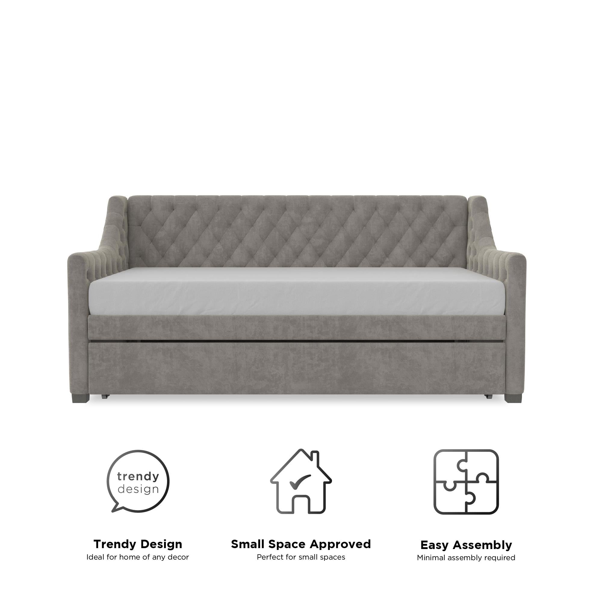 Monarch hill ambrosia twin best sale daybed with trundle pink