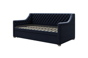 Little Seeds Monarch Hill Ambrosia Upholstered Daybed and Trundle - Blue - Twin