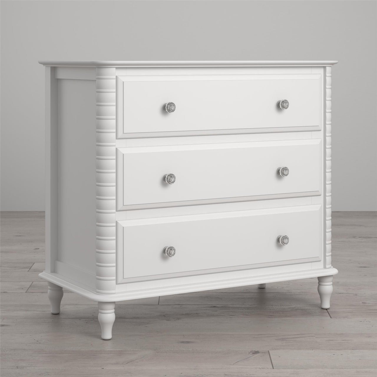 Rowan Valley Linden 3 Drawer Dresser - White