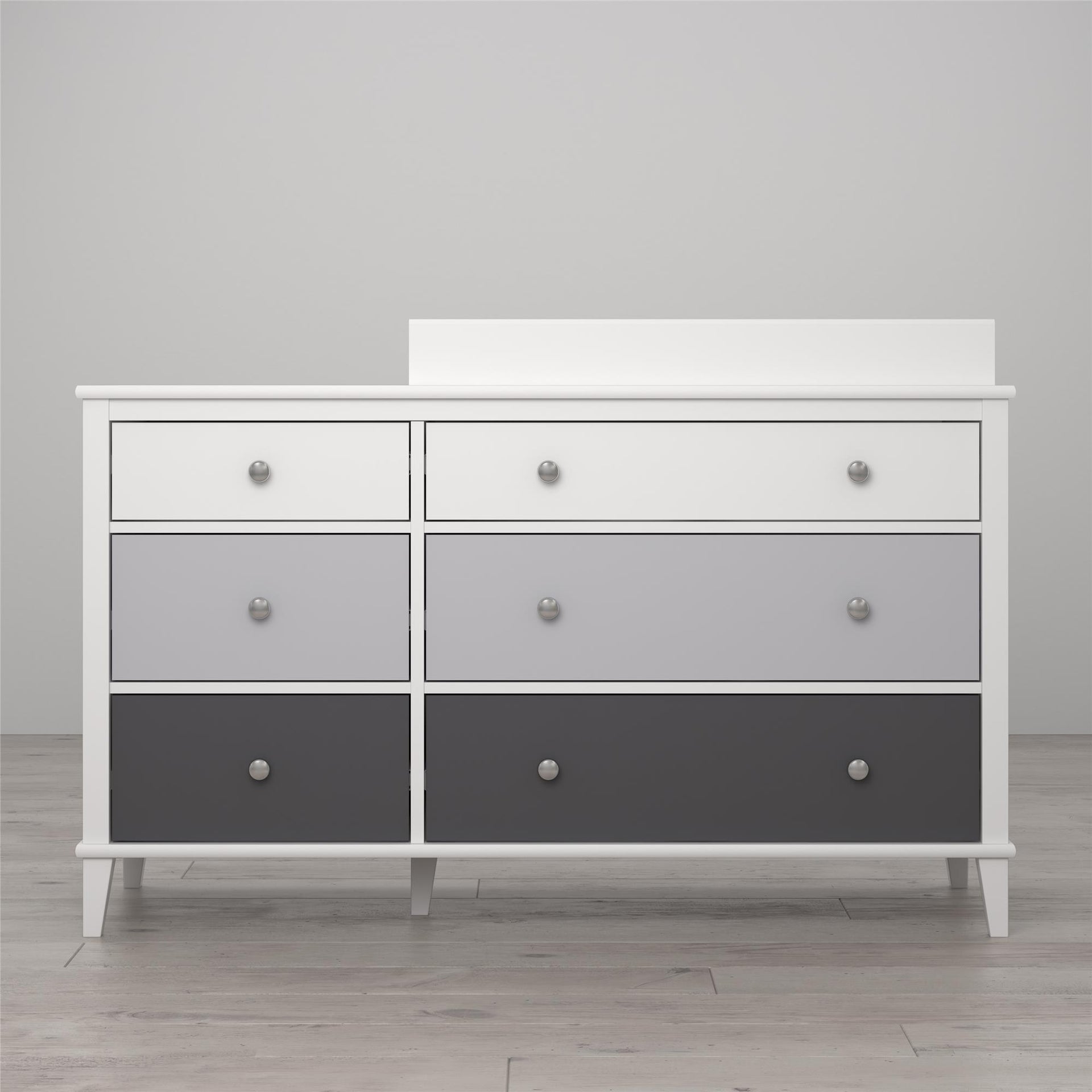 Monarch Hill Poppy 6 Drawer Changing Table - Gray