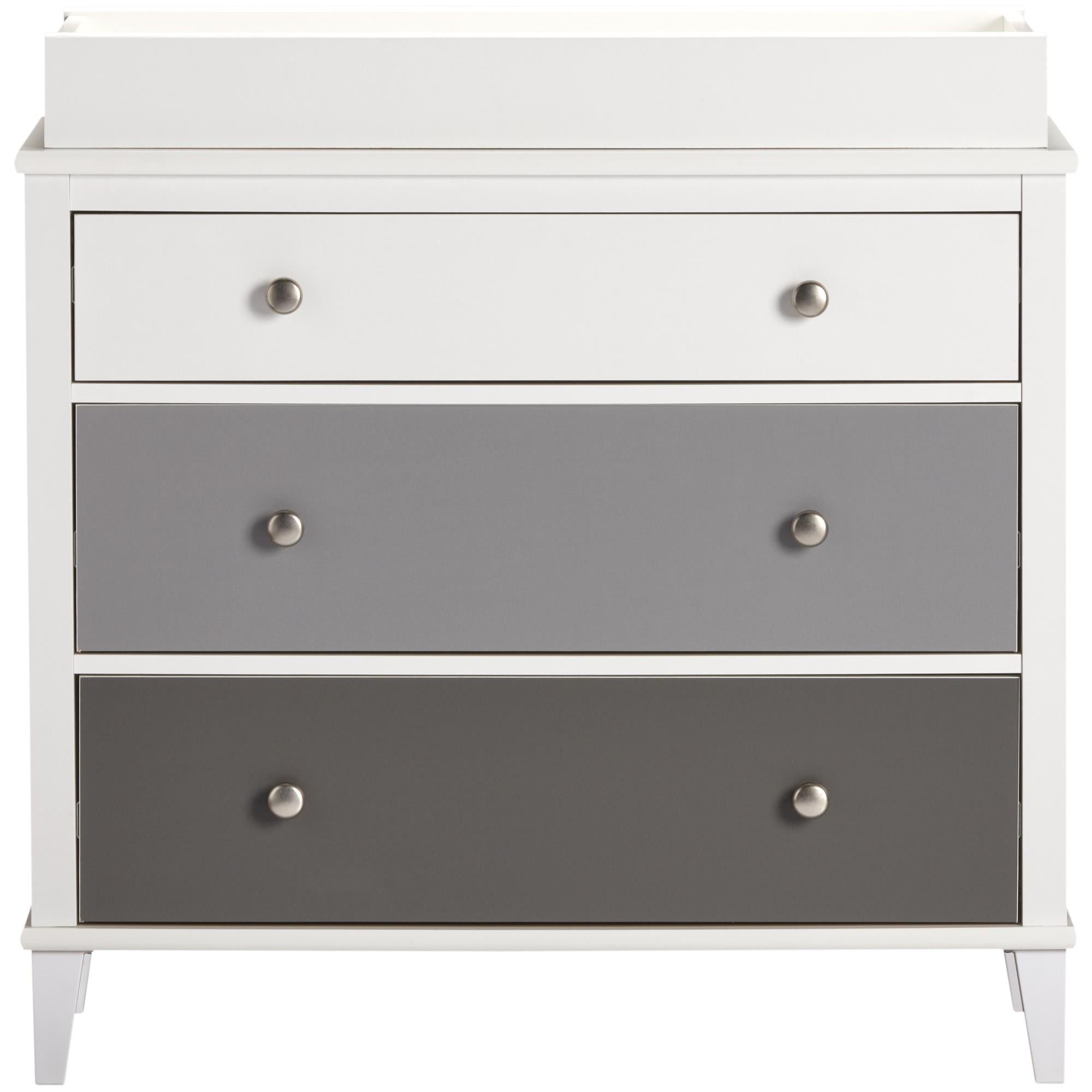 Gray dresser 2025 changing table