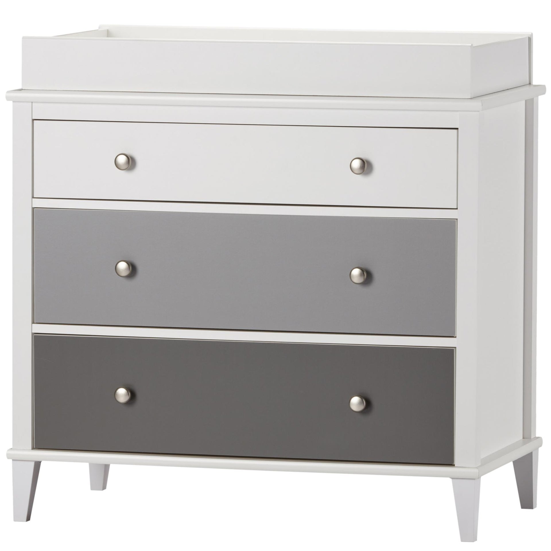 Monarch Hill Poppy 3 Drawer Changing Table - Gray