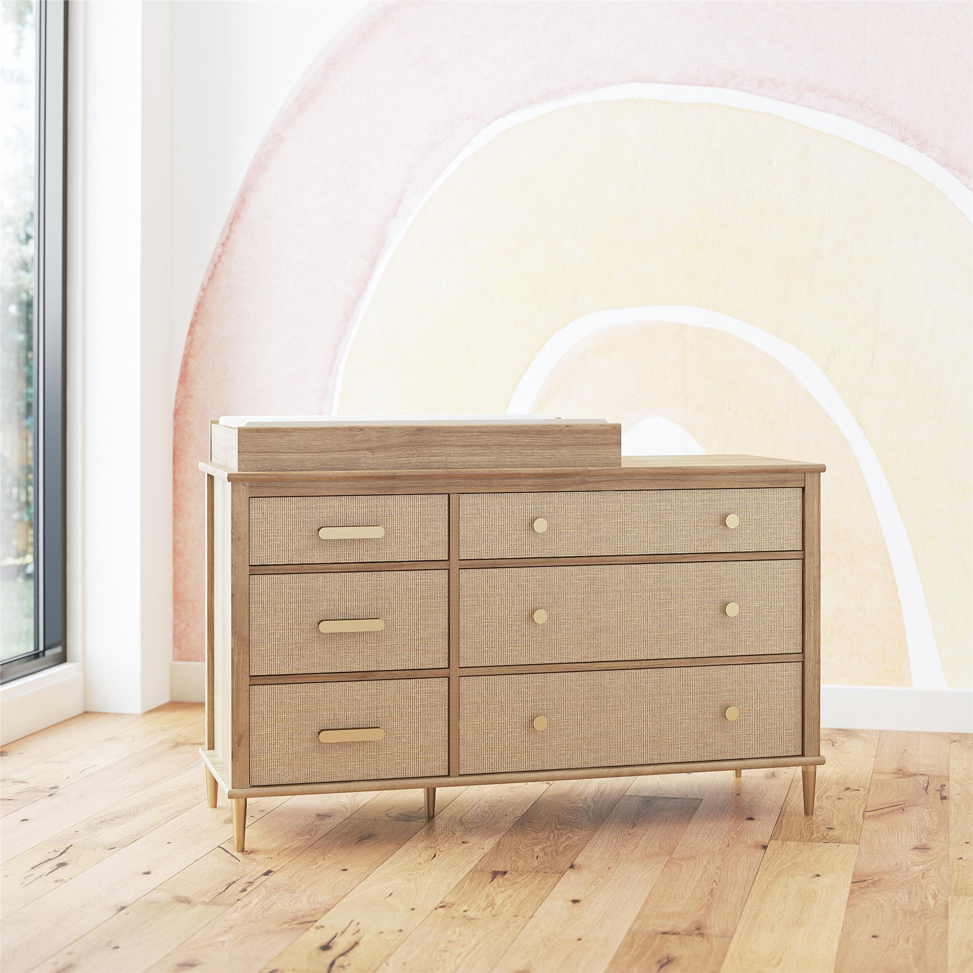 6 drawer shop dresser changing table