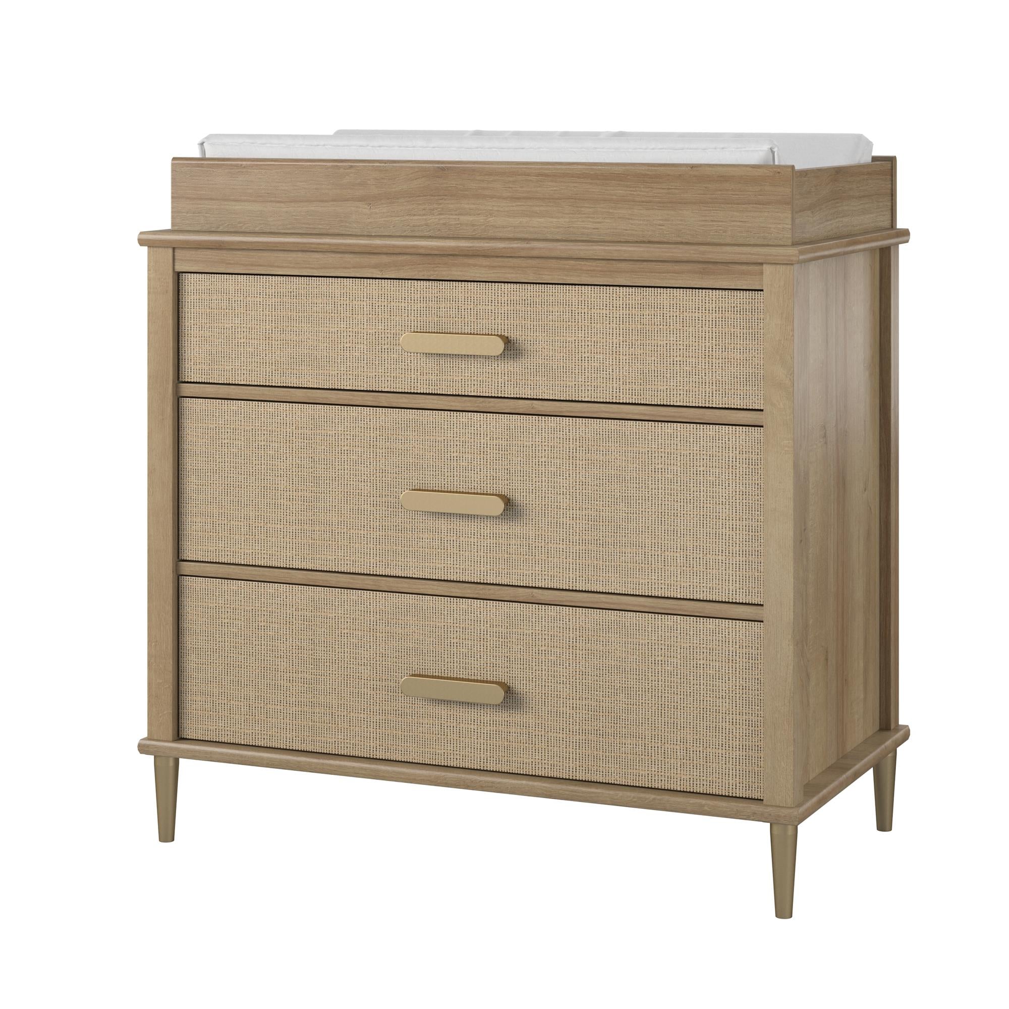 Shiloh 3 Drawer Convertible Dresser Changing Table