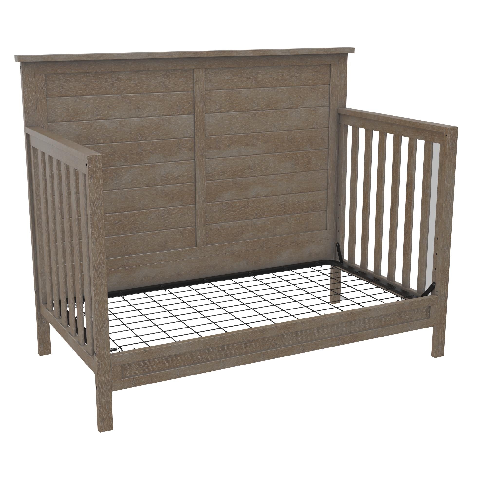 Rustic wood outlet crib