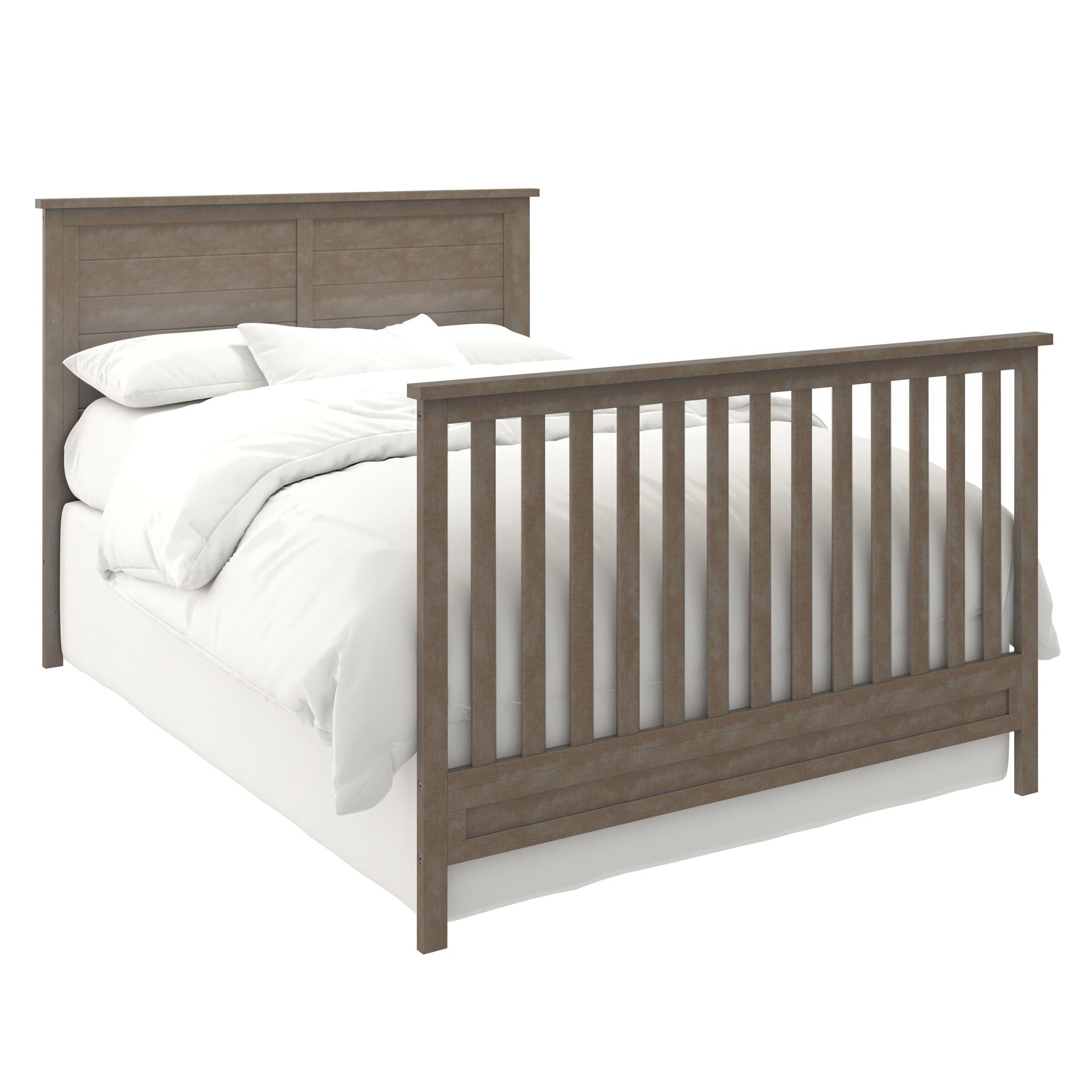 Little Seeds Finch 5-in-1 Crib - Rustic Coffee
