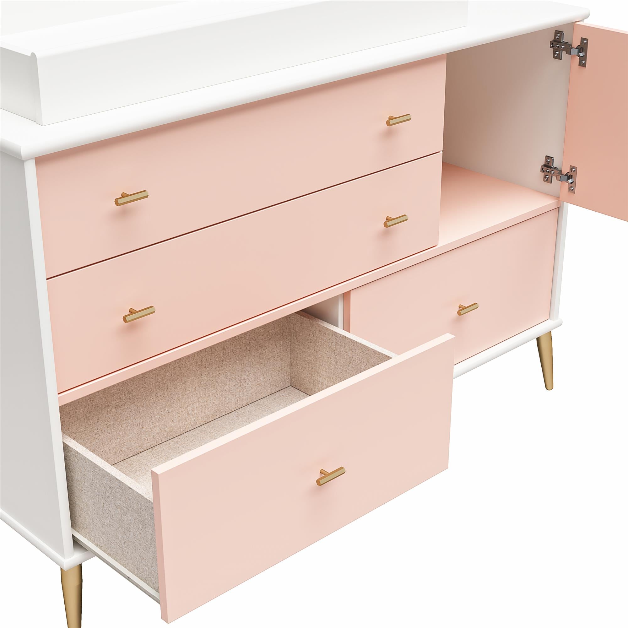 Rose gold hot sale changing table