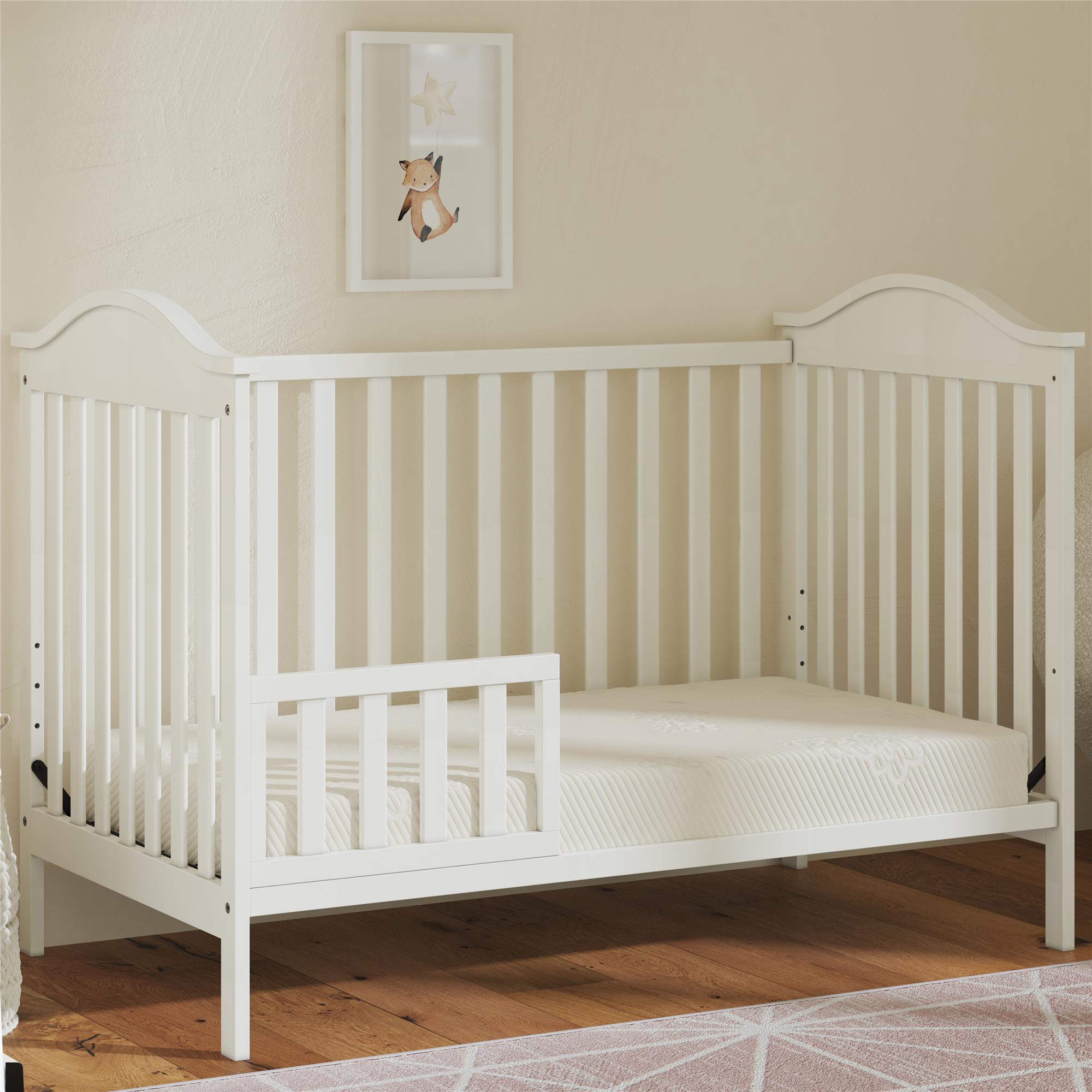 White 2024 baby crib