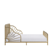 Quinn Toddler Bed - Gold - Crib & Toddler Mattress