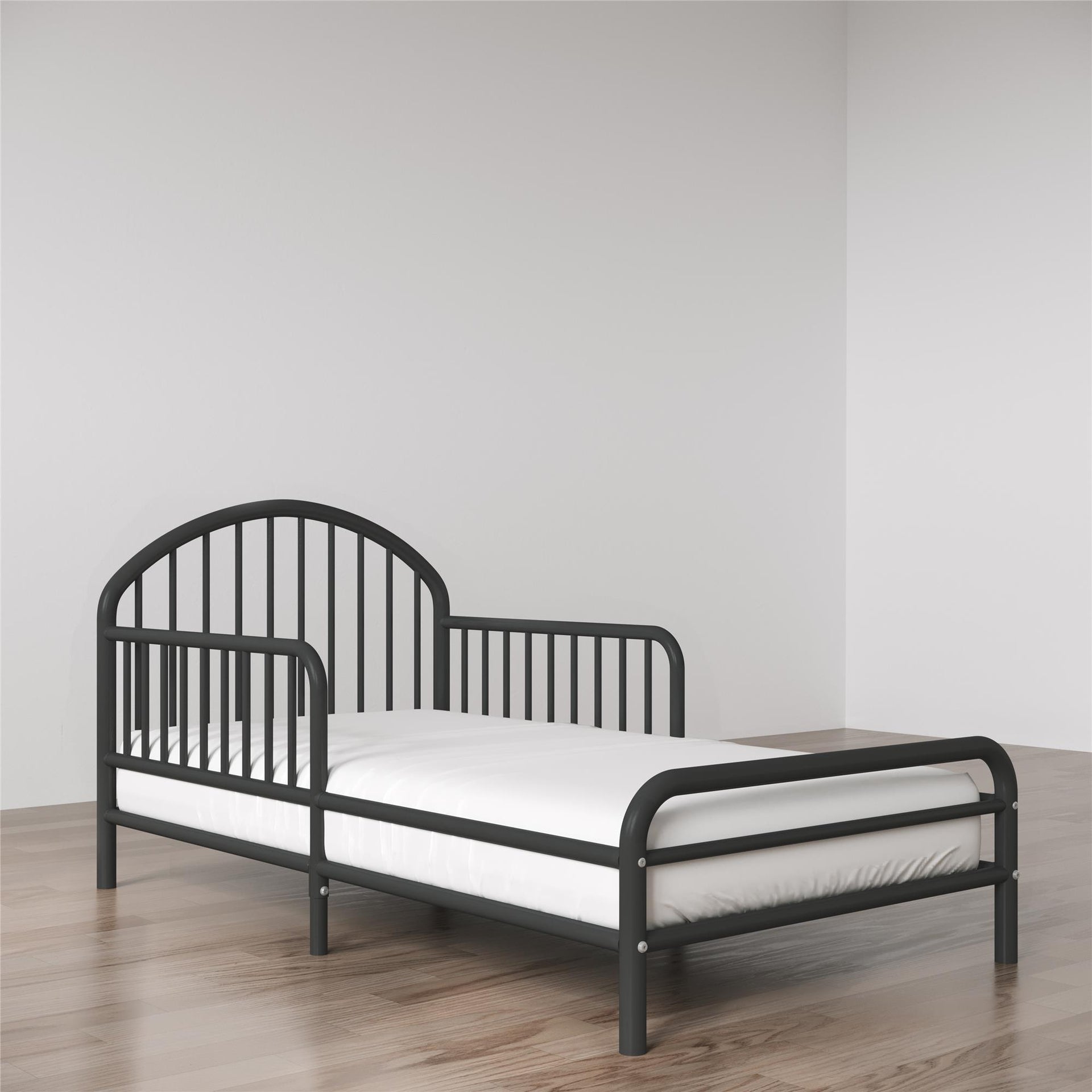 River Toddler Bed - Black - Crib & Toddler Mattress