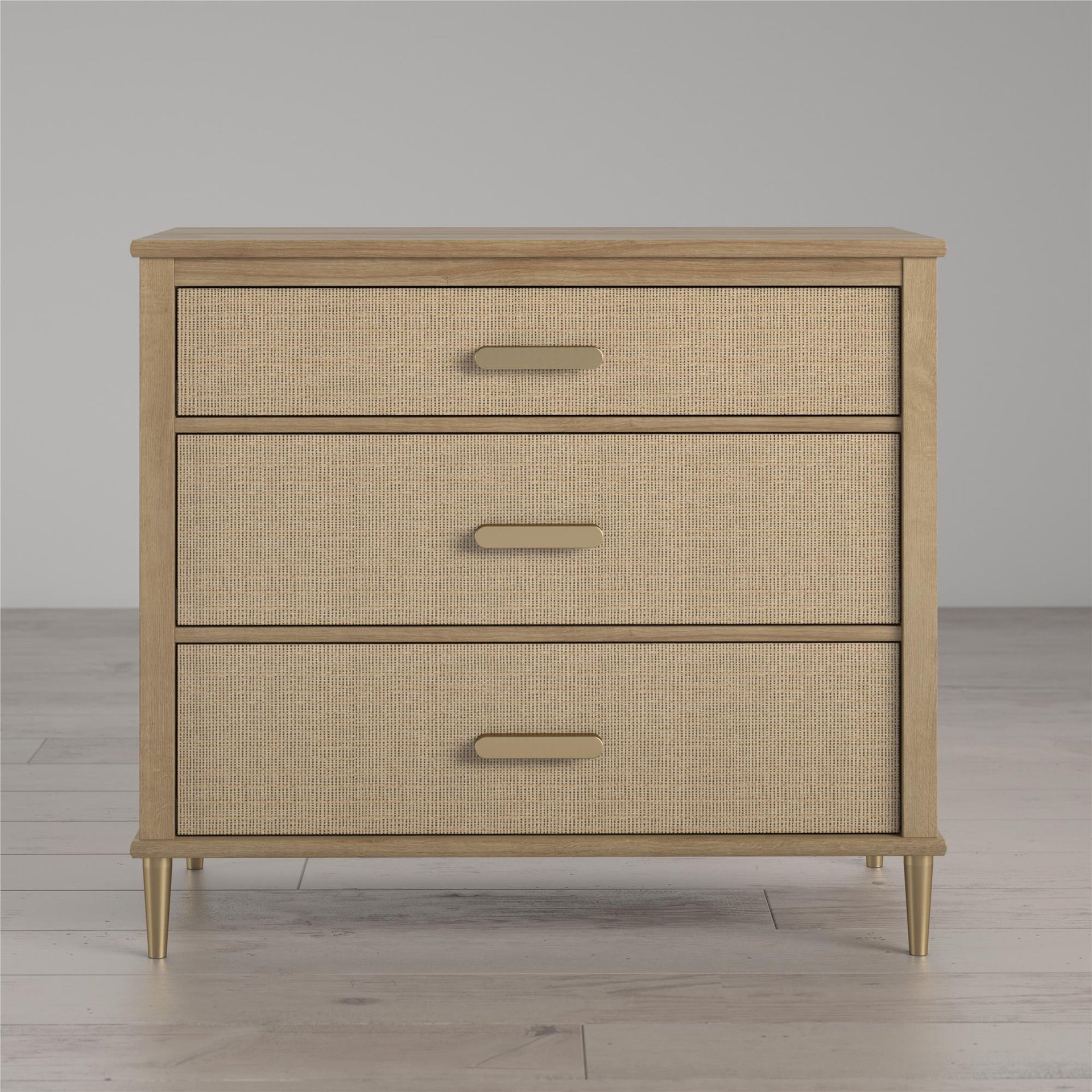 Shiloh Convertible 3 Drawer Dresser - Natural