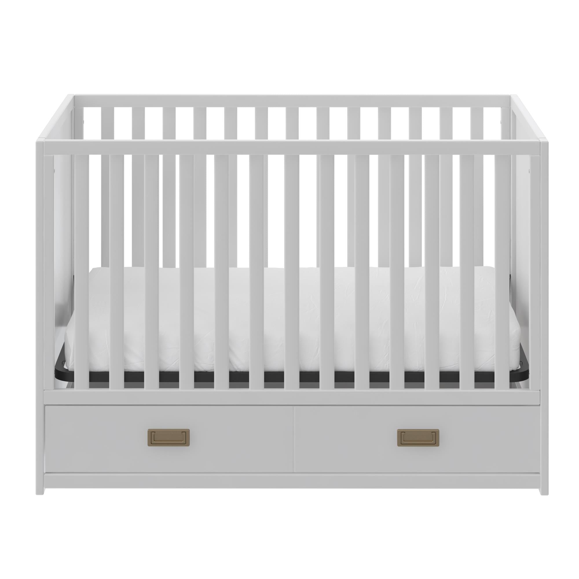 Little Seeds Haven 3 in 1 Convertible Storage Crib