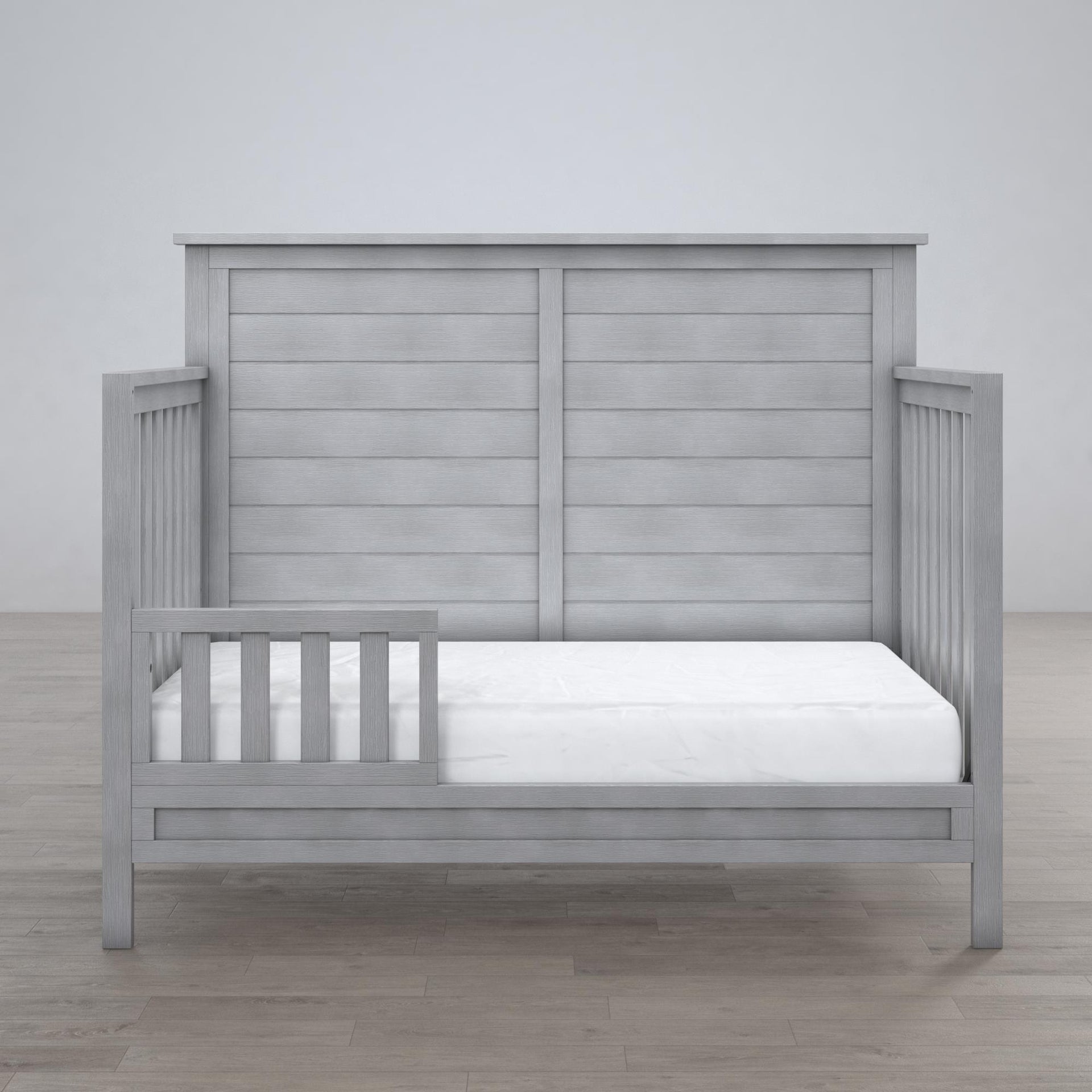 Little Seeds Finch Toddler Rail, Conversion Kit for Crib - Rustic Gray
