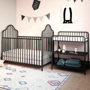 Little Seeds Lanley Metal Crib - Black