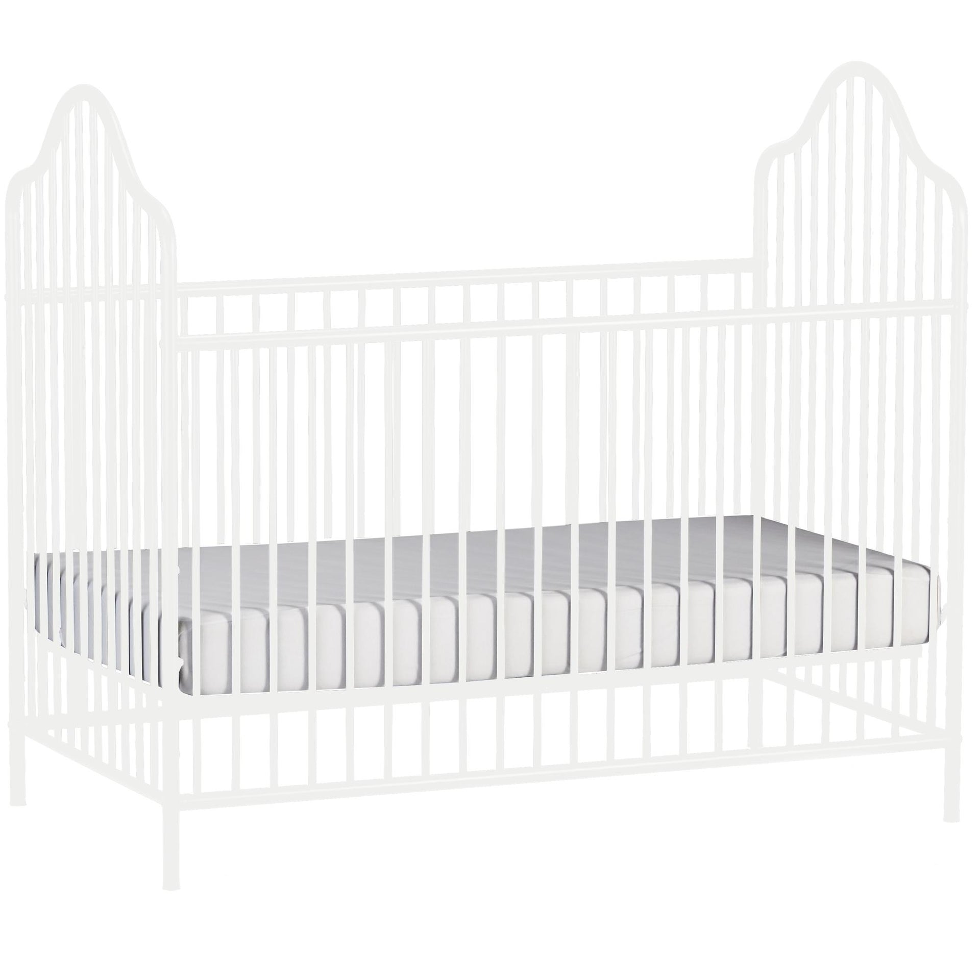 Little Seeds Lanley Metal Crib - White