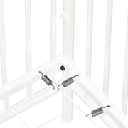 Little Seeds Lanley Metal Crib - White