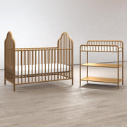 Little Seeds Lanley Metal Crib - Gold
