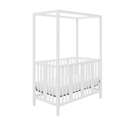 Little Seeds Crawford 3-in-1 Canopy Crib - White