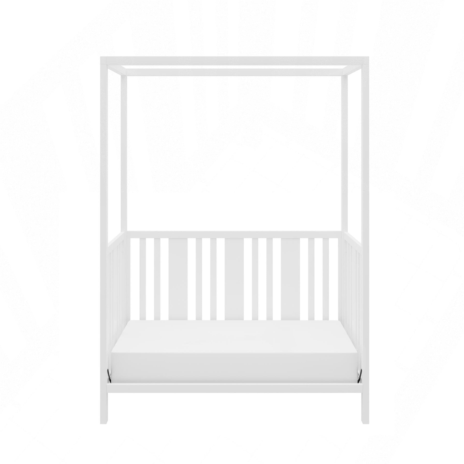Little Seeds Crawford 3-in-1 Canopy Crib - White