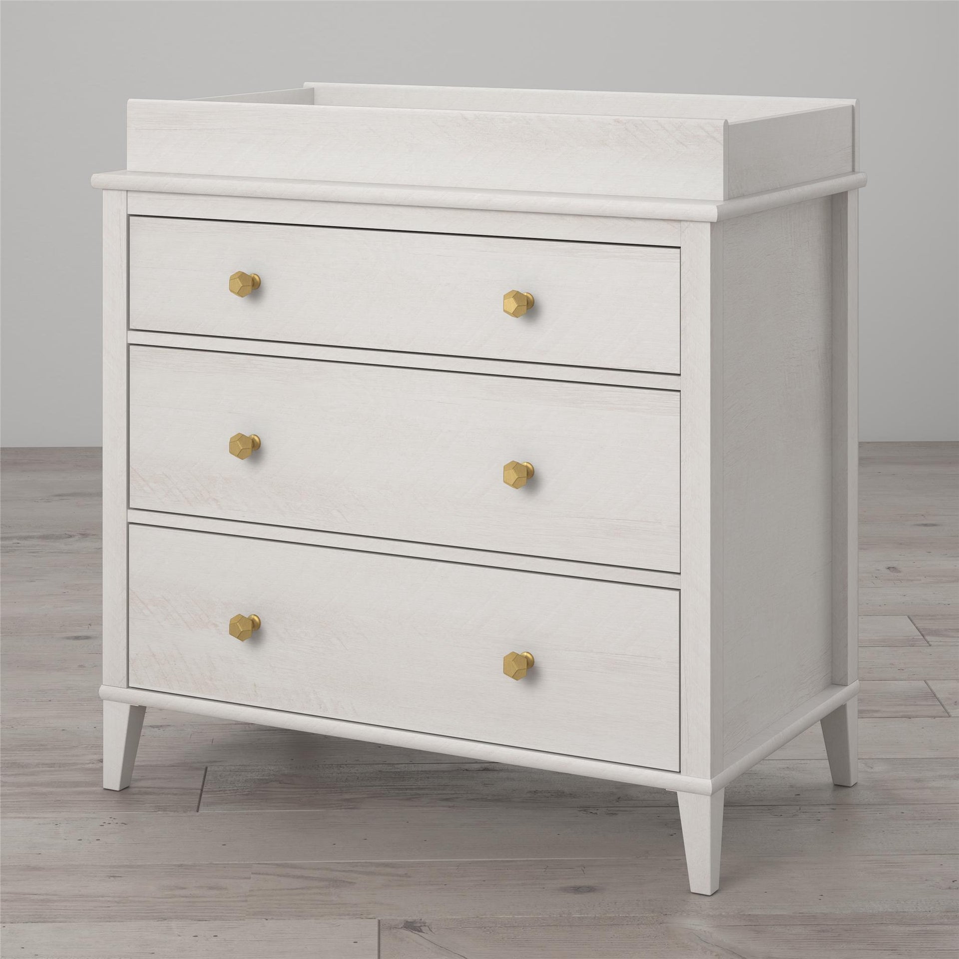 Monarch Hill Poppy 3 Drawer Changing Table - Ivory Oak