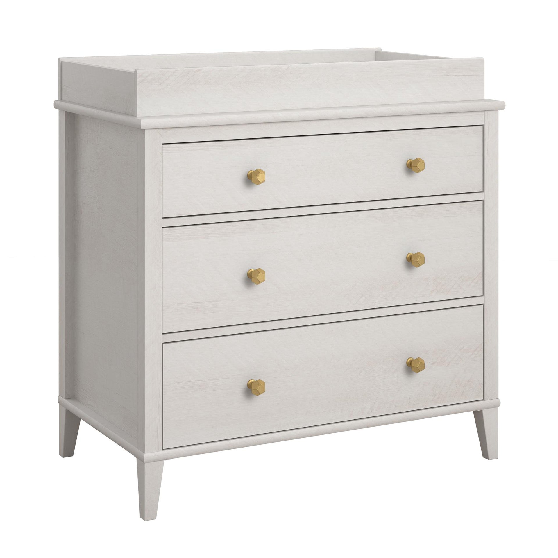 Monarch Hill Poppy 3 Drawer Changing Table - Ivory Oak