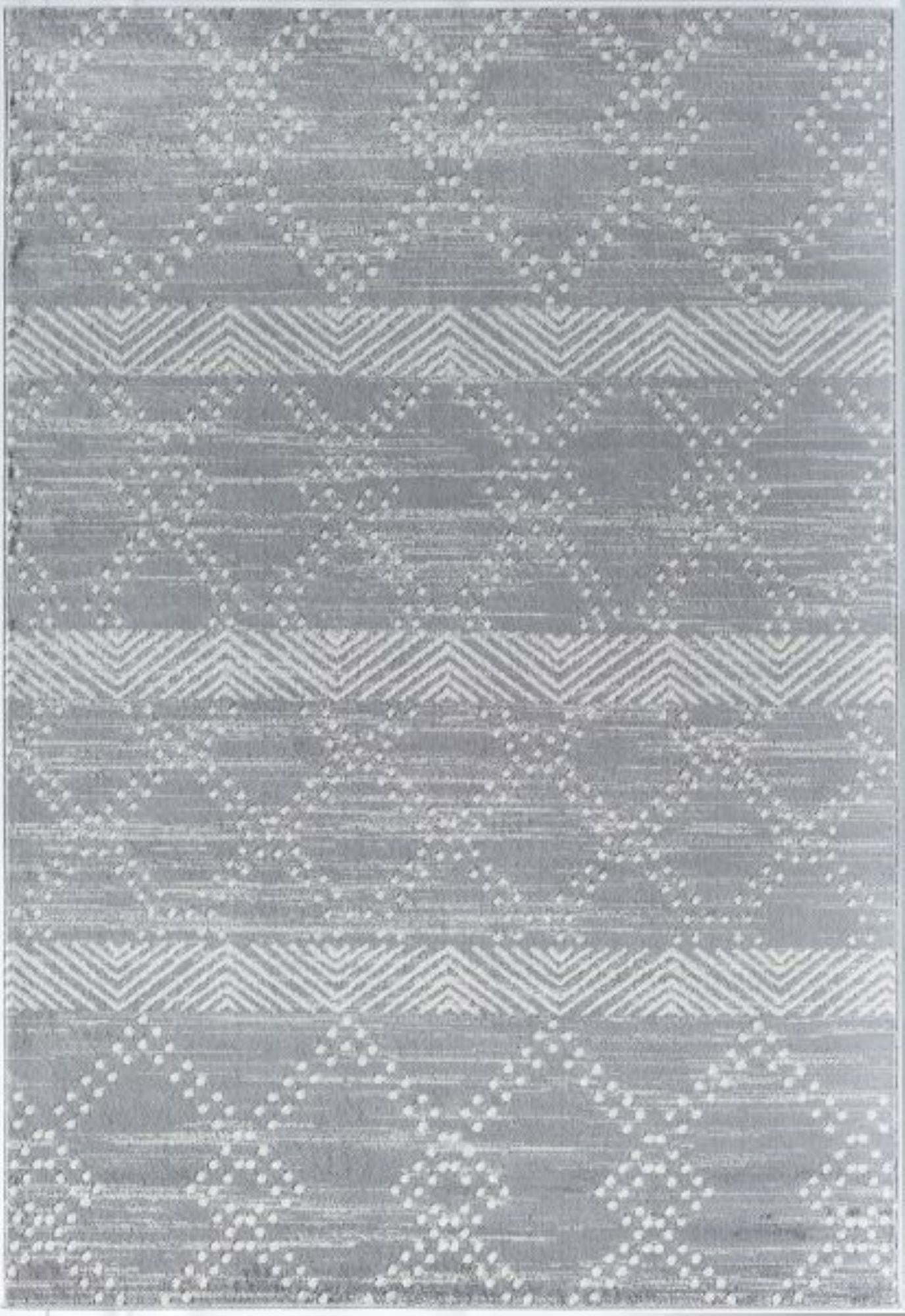Little Seeds Serenity Vintage Rug Gray  8 x 10 - Gray