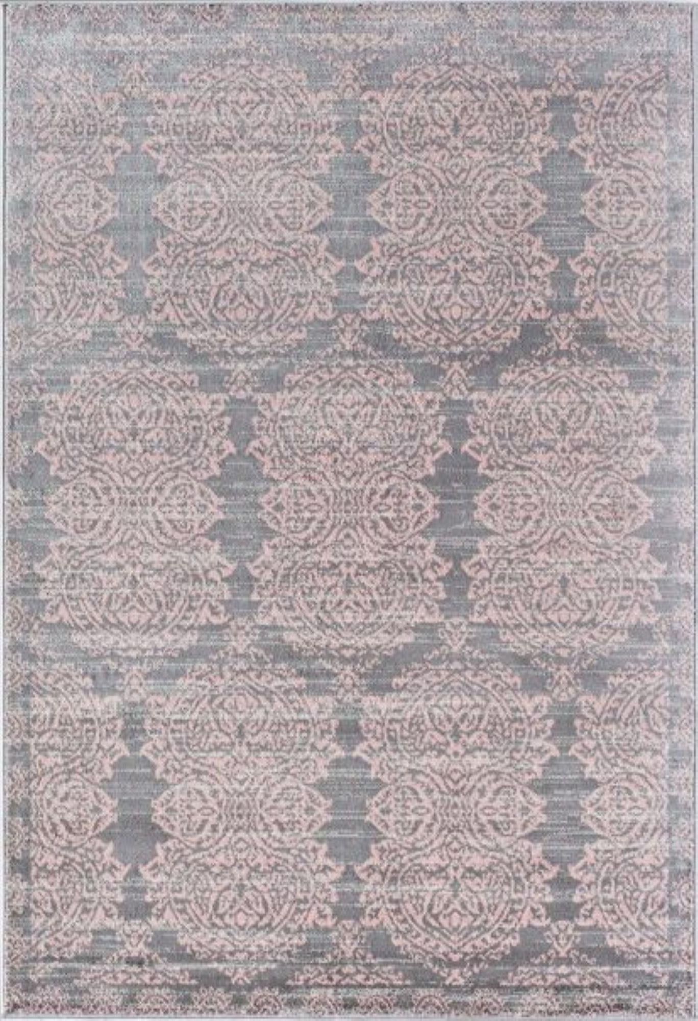 Little Seeds Serenity Lux Rug Gray 5 x 7 - Gray