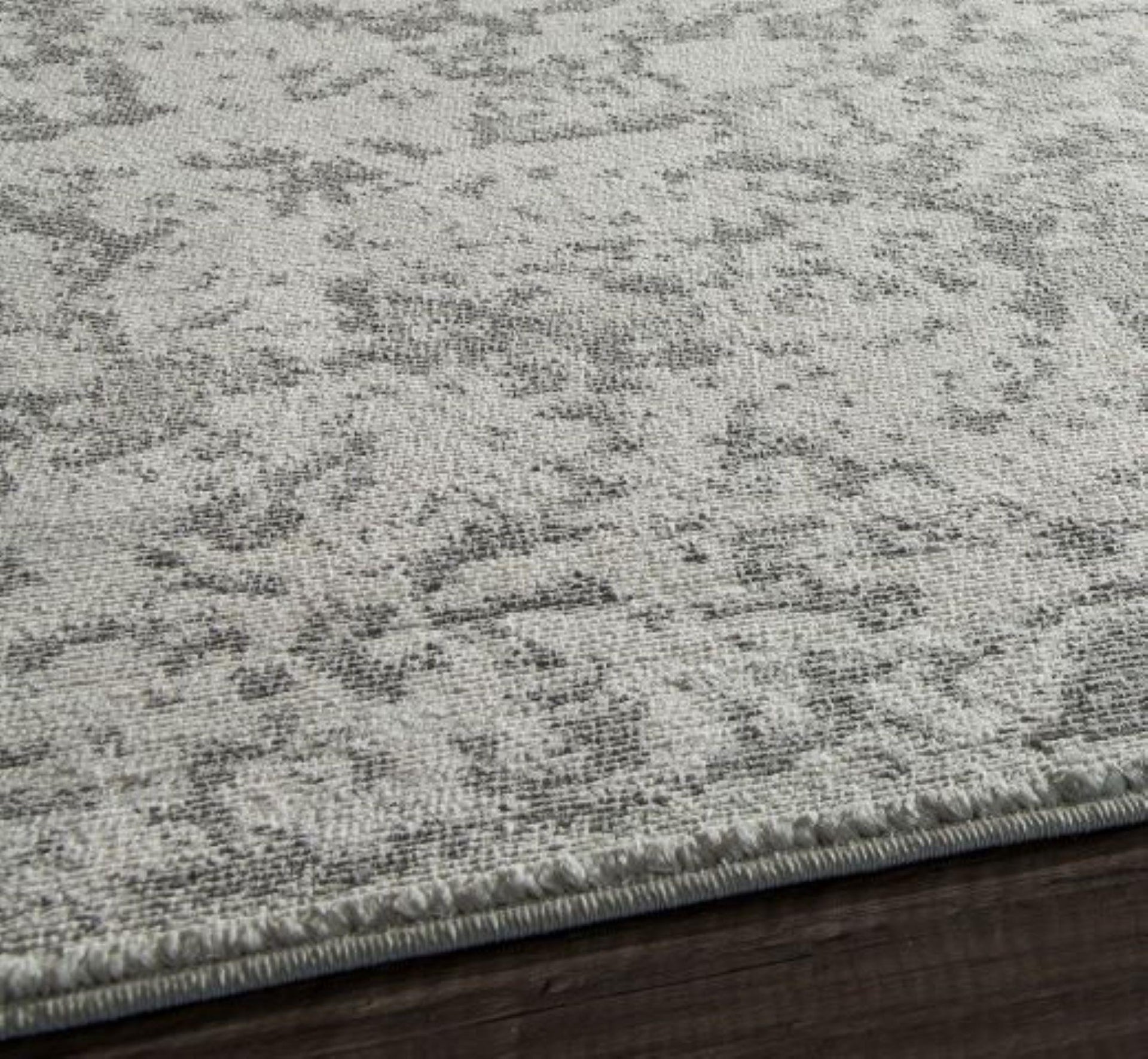 Little Seeds Serenity Saturated Rug Gray 5 x 7 - Gray