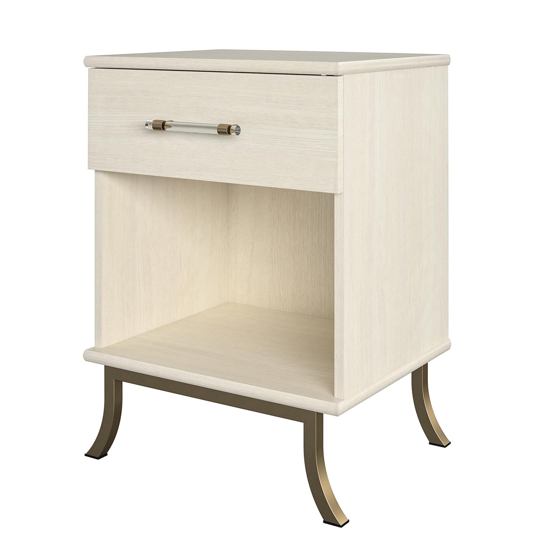 Monarch Hill Clementine White Nightstand - Ivory Oak