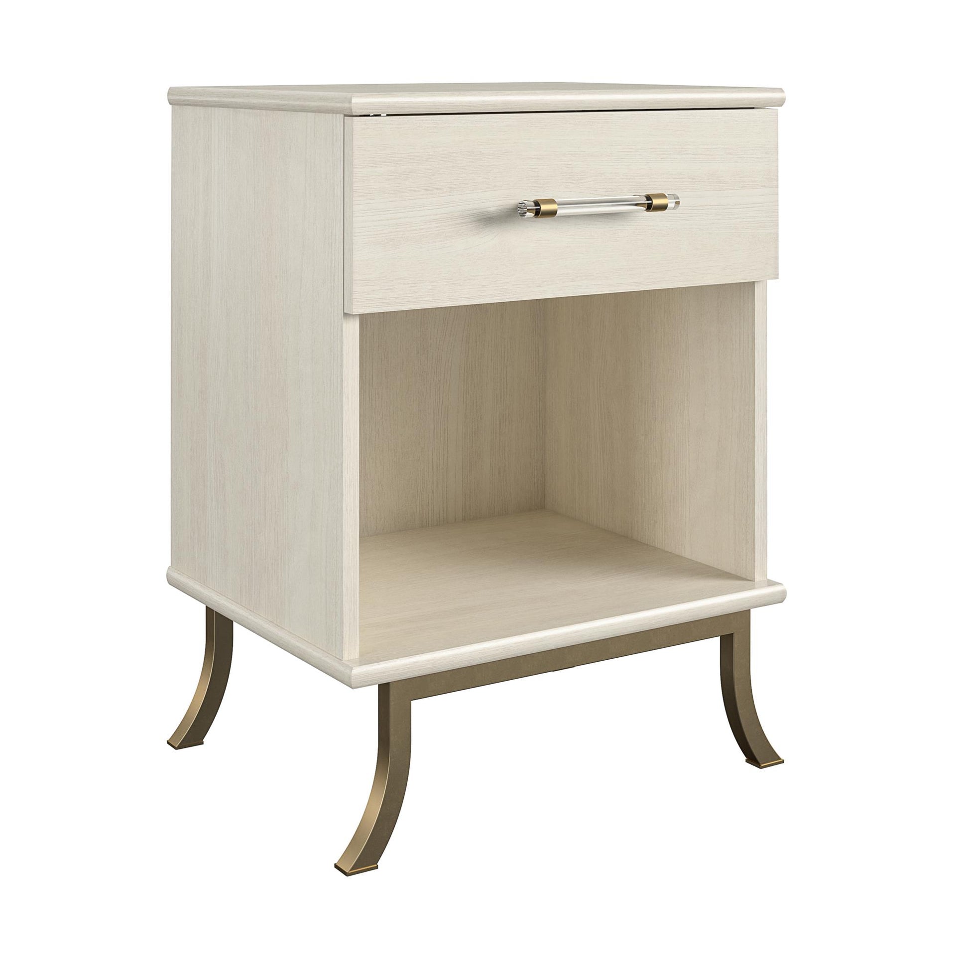 Monarch Hill Clementine White Nightstand - Ivory Oak
