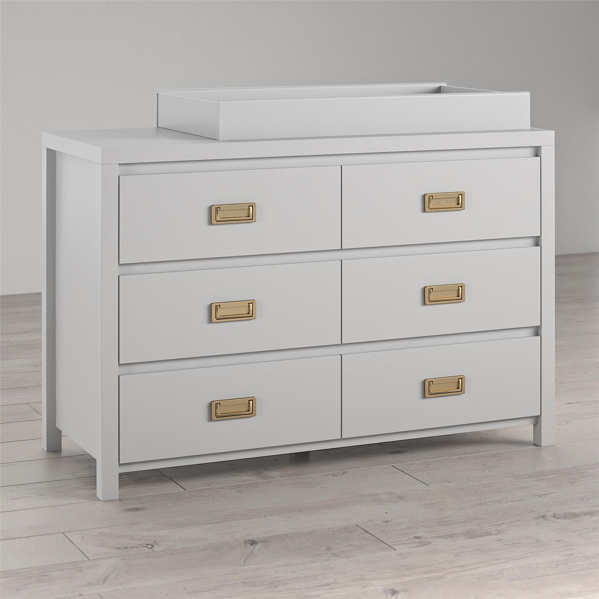 Monarch Hill Haven 6 Drawer Changing Dresser - White