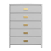 Monarch Hill Haven 5 Drawer Kids' Dresser - Dove Gray
