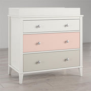 Monarch Hill Poppy 3 Drawer Changing Table - Peach