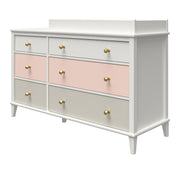 Monarch Hill Poppy 6 Drawer Changing Table - Peach