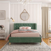 Little Seeds Monarch Hill Ambrosia Upholstered Bed - Teal - Full