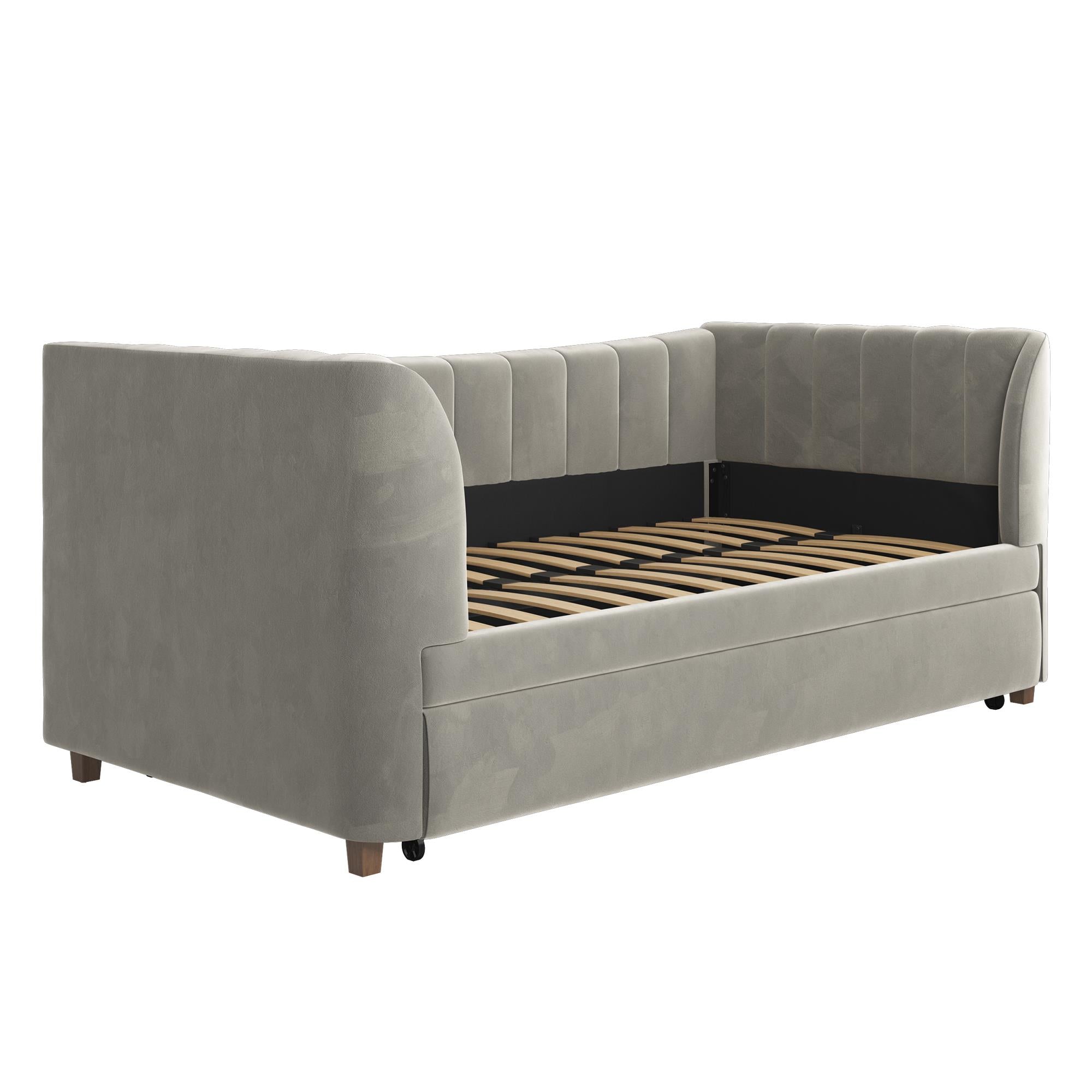 Little seeds store valentina upholstered trundle