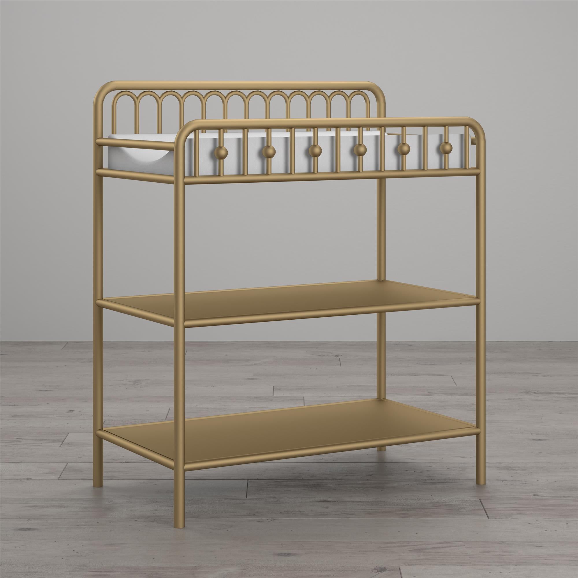 Metal on sale changing table