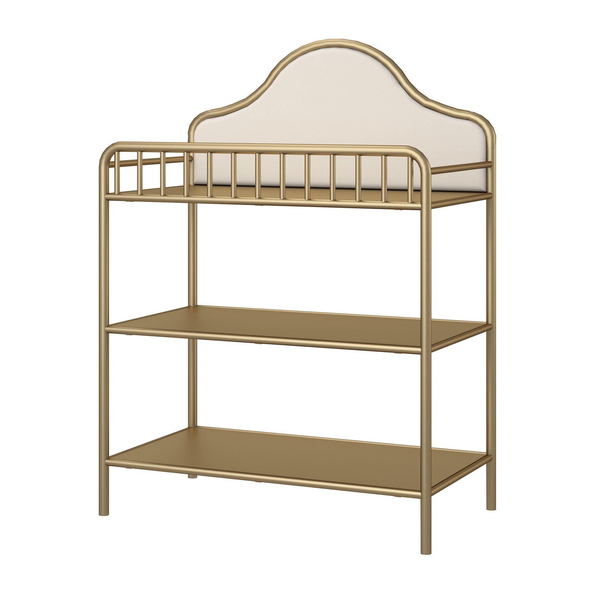 Piper Metal Changing Table - Gold