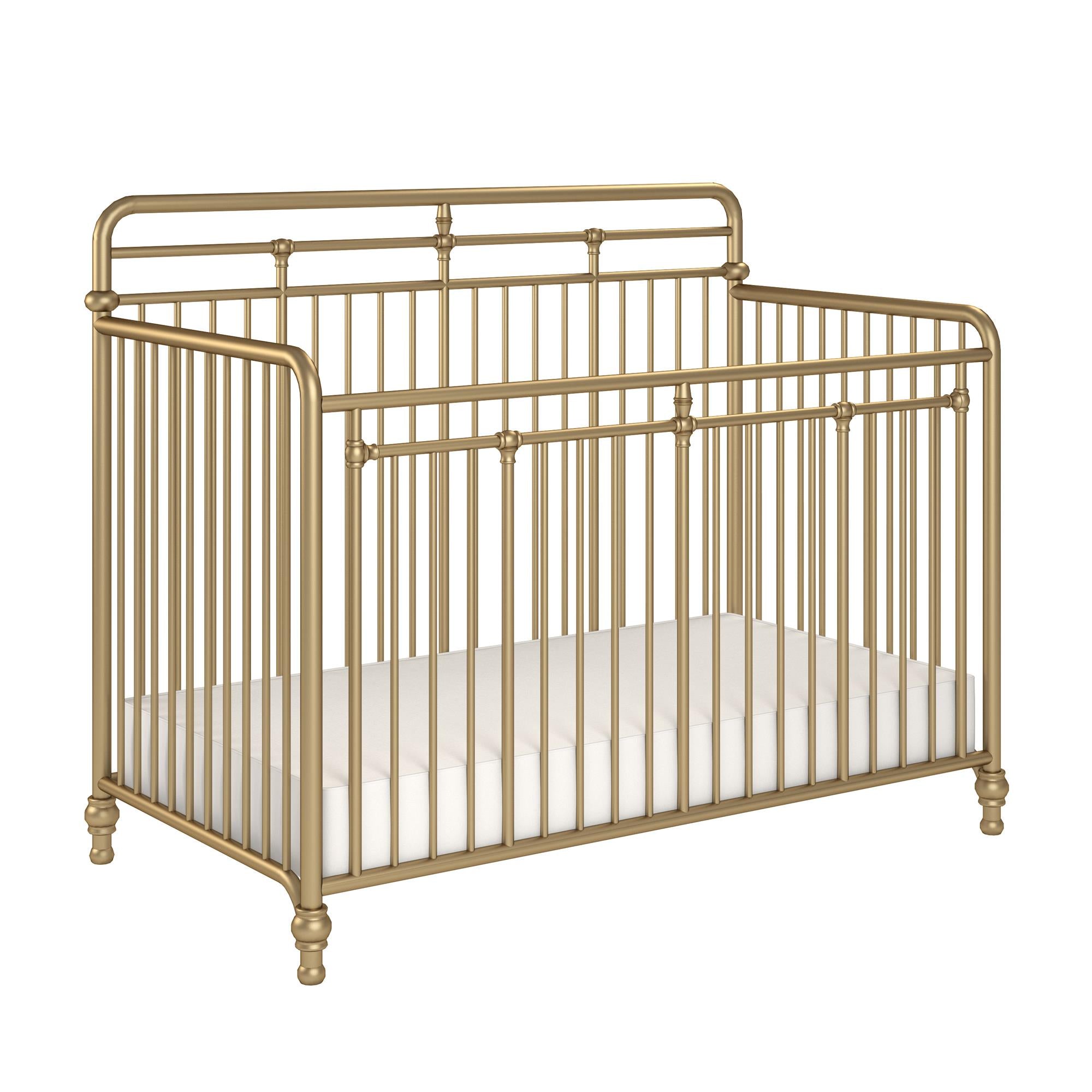 Monarch Hill Hawken 3 in 1 Convertible Metal Crib