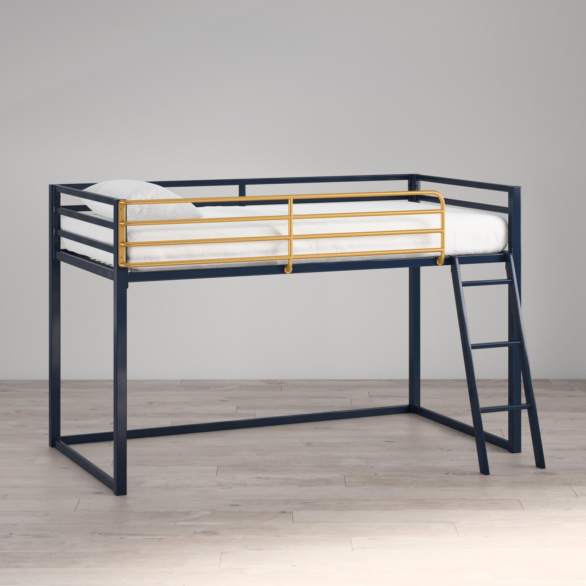 Little seeds monarch hill deals haven twin metal loft bed