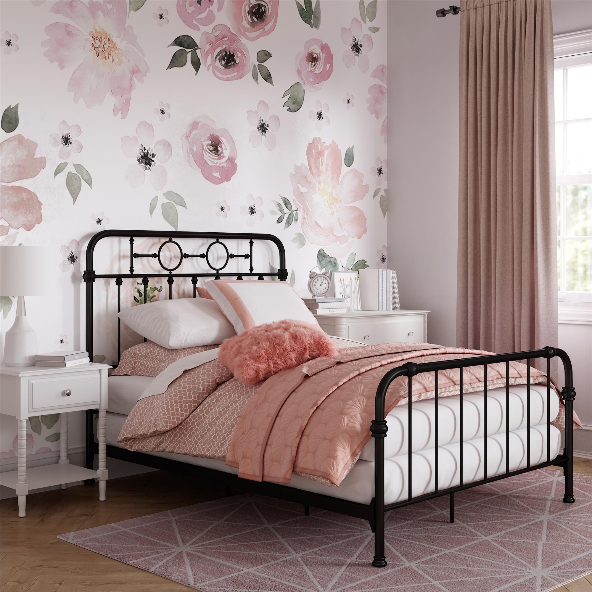 Full size bed for best sale little girl